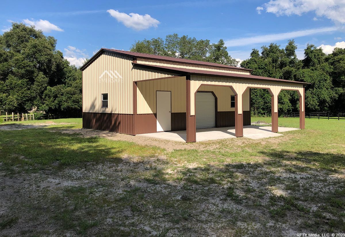 Metal Barns In Florida Farm Buildings In FL Hurricane Certified Barn