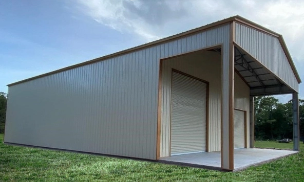 40x70 Combo metal Buildings - Economical Metal Building Kits