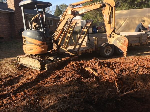 Garage Concrete slab