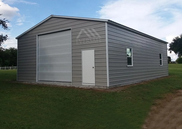 Order 30x40x12 Metal Garage With Lean-To Online With Free Delivery And  Installation