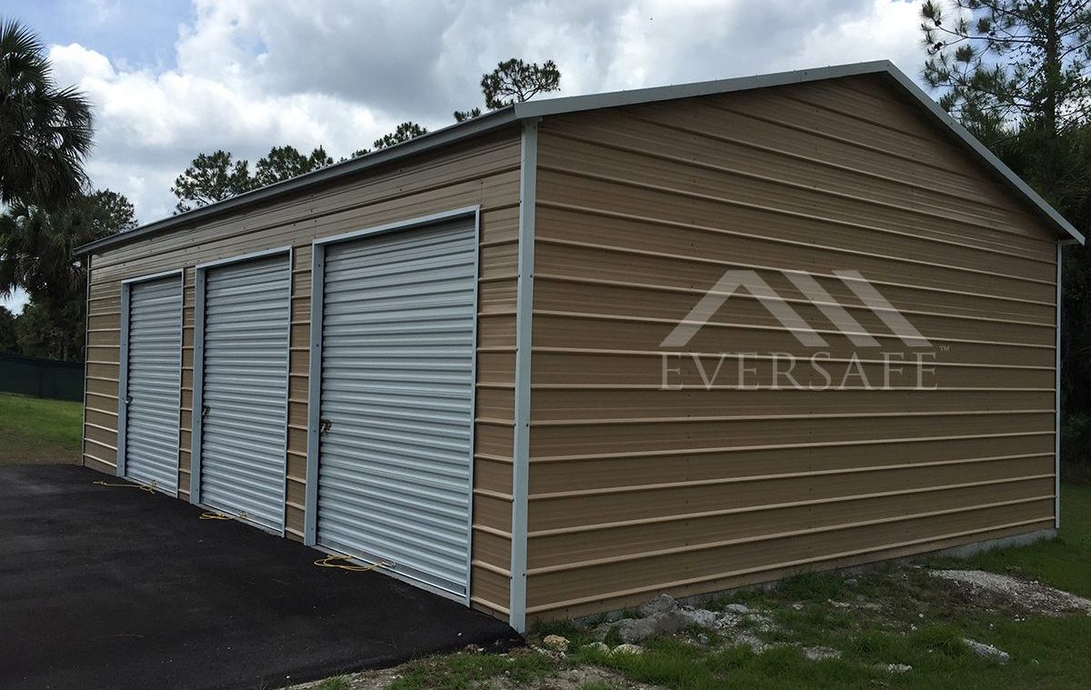 24x30 Metal Buildings Include Free 24x30 Garage Building Install & Delivery