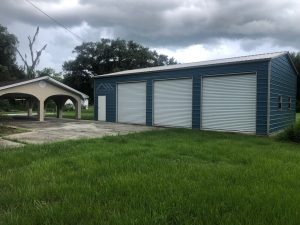 30x45 Steel Garage 2 Car Garage Buildings Immediate Pricing Available