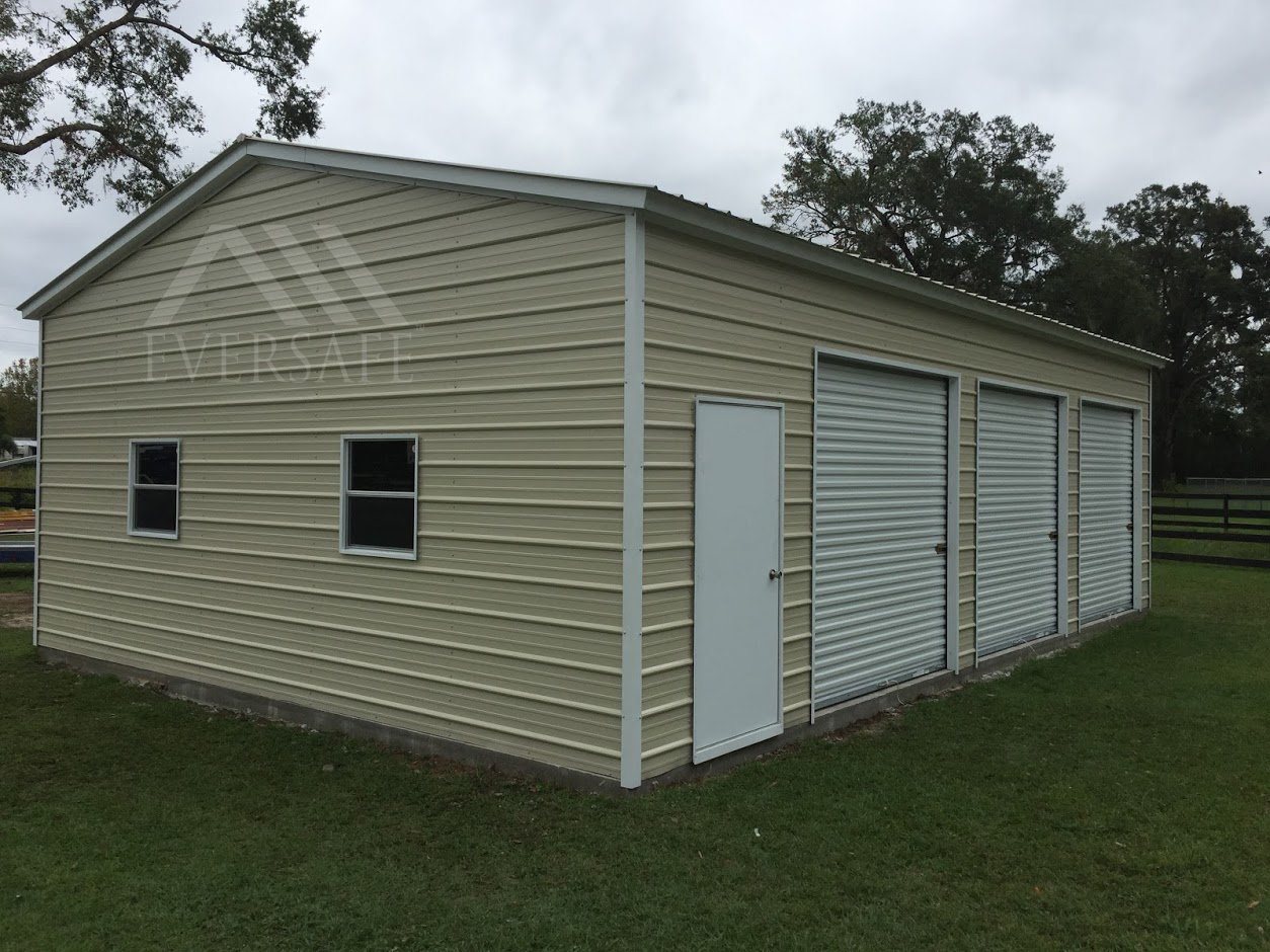 24x30 Metal Buildings Include Free 24x30 Garage Building Install & Delivery