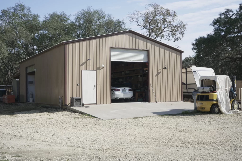 30x40 Metal Garage Workshop Ocala