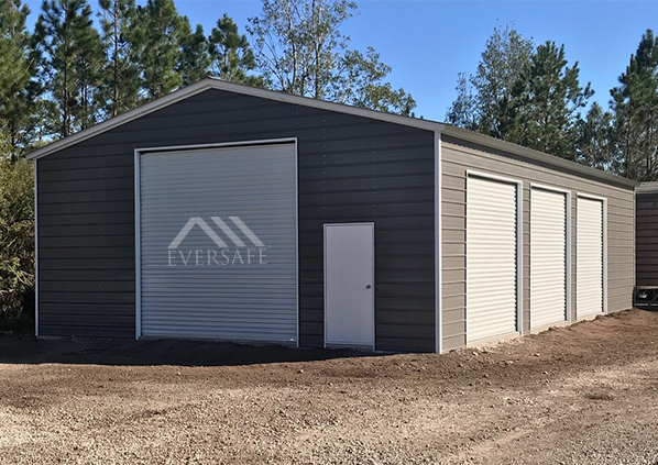 30x60 Fully Enclosed Prefab Steel Workshop- Metal Building Prices