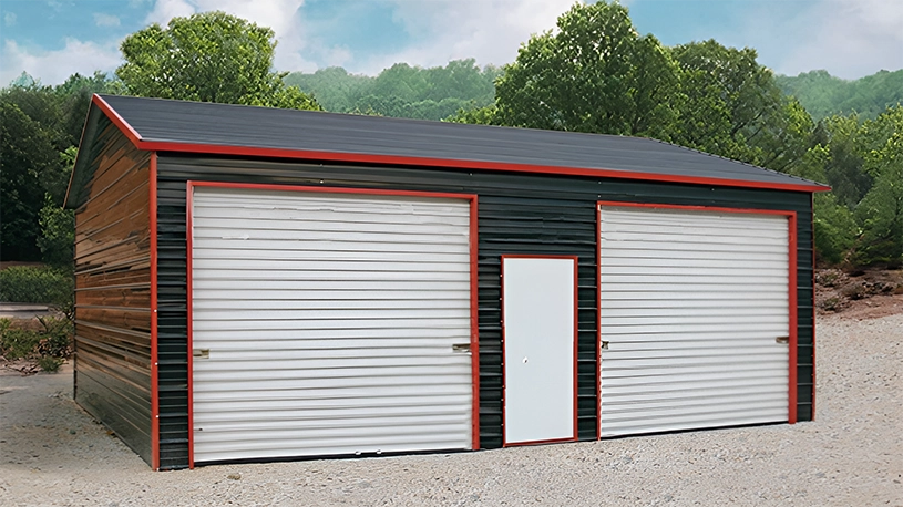 22×30 Steel Garage in Florida