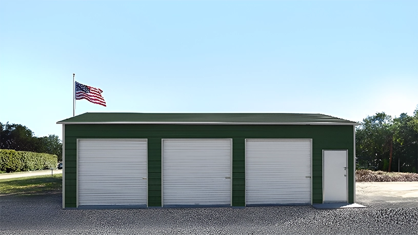 24x35 Steel Garages