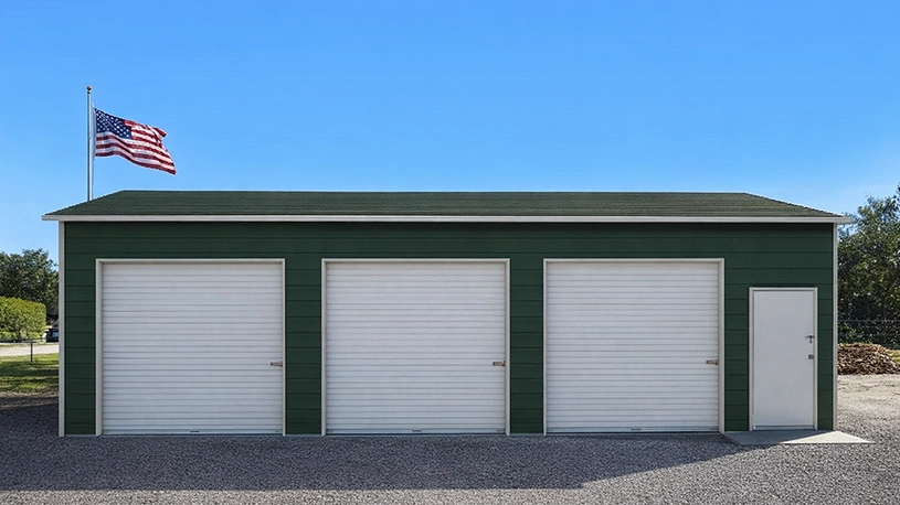 24x35 Steel Garages
