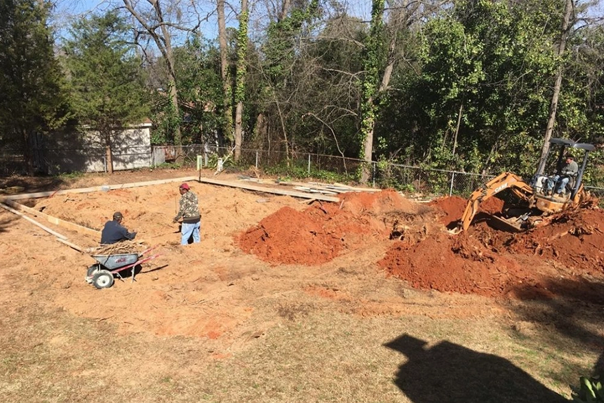 Reinforcing a Garage Slab for an Auto Lift