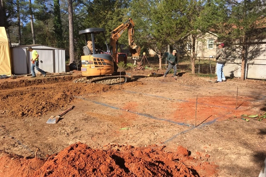 Reinforcing a Garage Slab for an Auto Lift