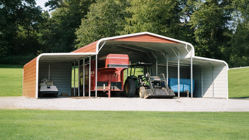 48x25 Carport Barn